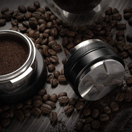 Streamline Your Coffee Routine with the Two-in-One Coffee Tamper and Distributor