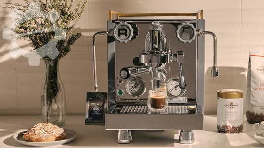 What is the size of Rocket Espresso R Cinquantotto portafilter?