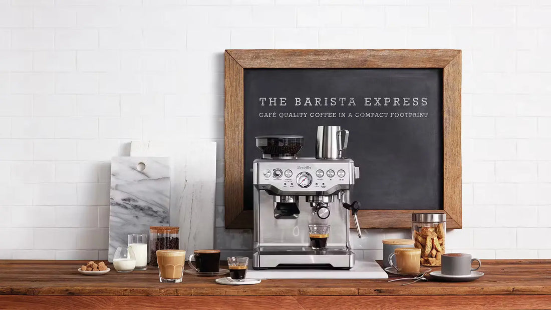 Breville / Sage Barista Express espresso machine on counter