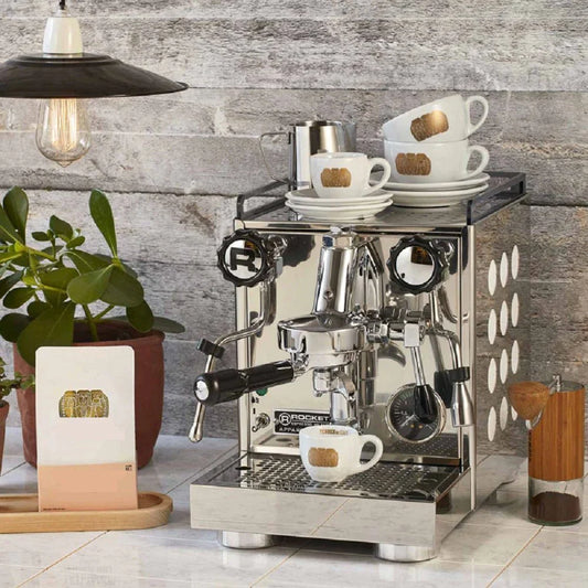 What is the size of Rocket Espresso Appartamento portafilter?