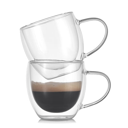 Double Wall Coffee Cup - 2 Pack