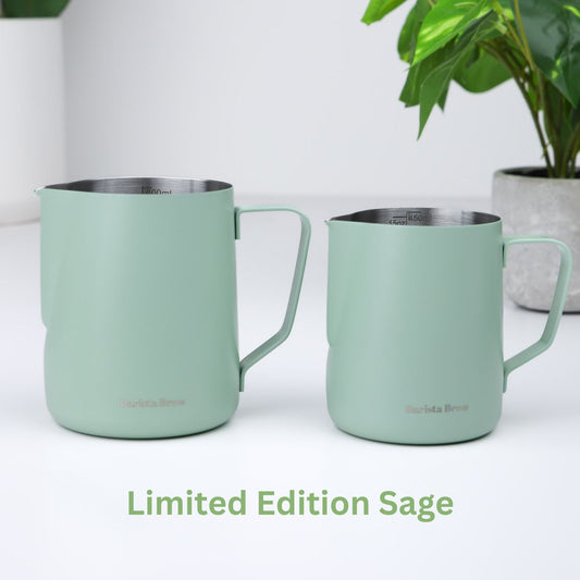 Latte Art Pro Milk Frothing Pitcher with Measurements