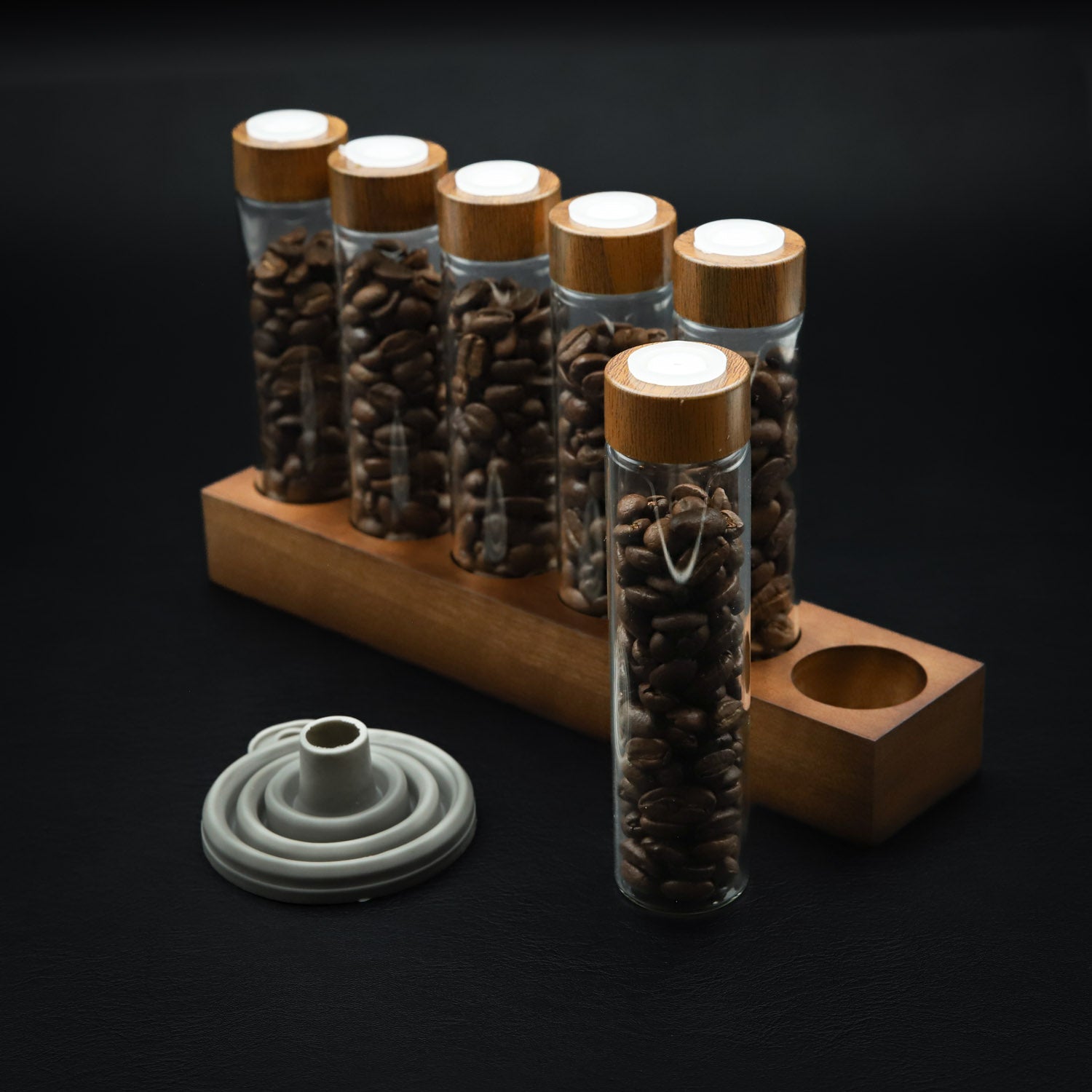 Single Dose Coffee Bean Storage Cellar with One-Way Exhaust Valve ...